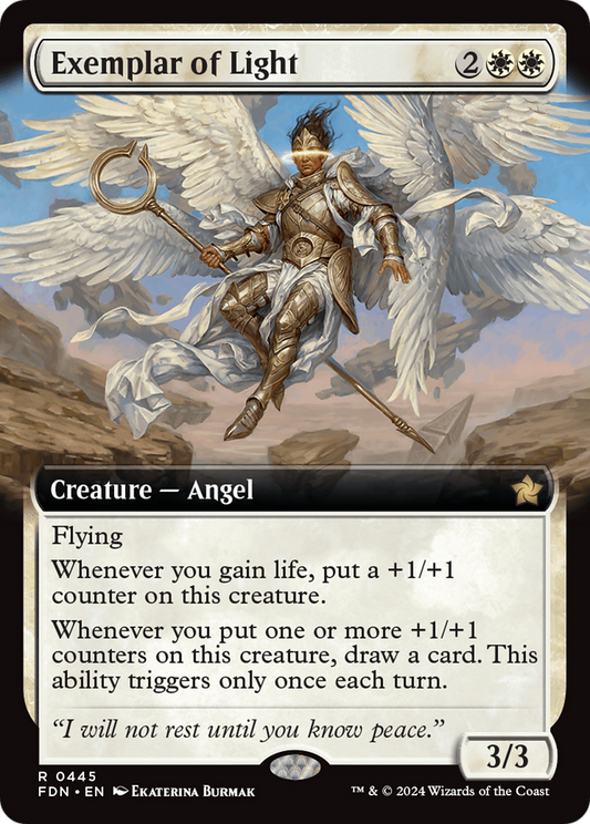 Exemplar of Light (Extended Art) [Foundations] Foil