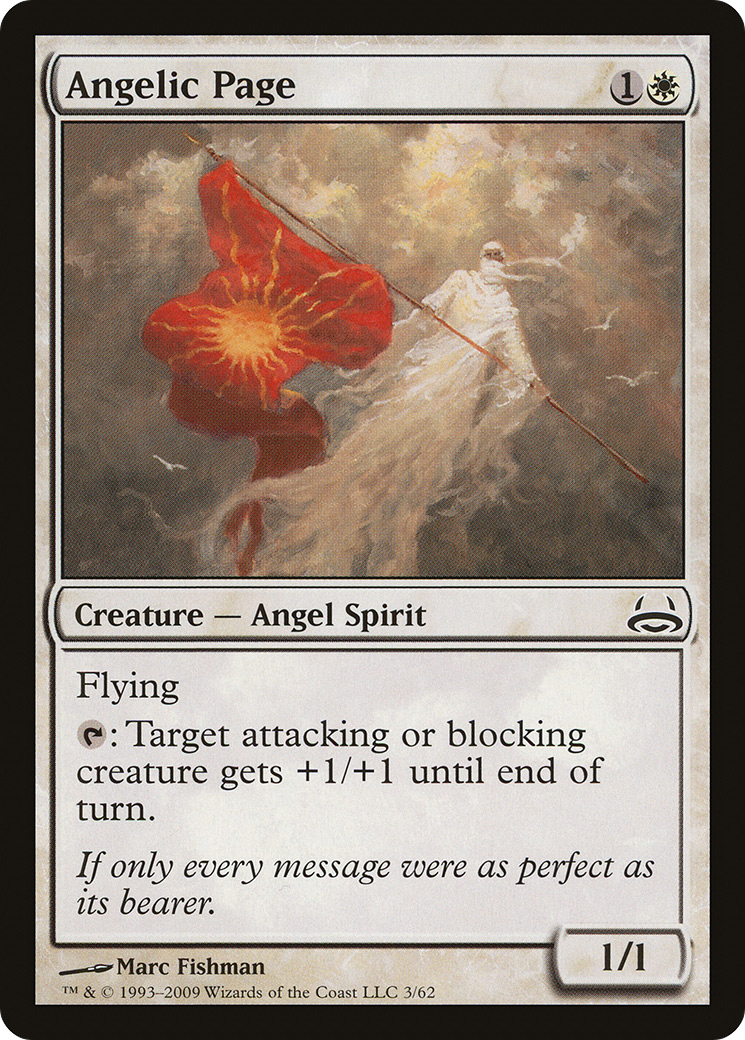 Angelic Page (003) - Duel Decks: Divine vs. Demonic