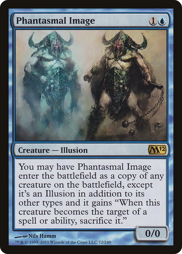 Phantasmal Image (072) Foil - Magic 2012