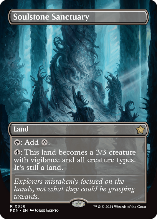 Soulstone Sanctuary (Borderless) [Foundations] Foil