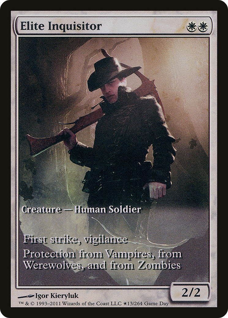 Elite Inquisitor (013) Foil - Innistrad Promos