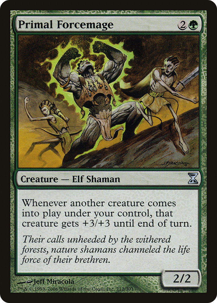 Primal Forcemage (212) Foil - Time Spiral