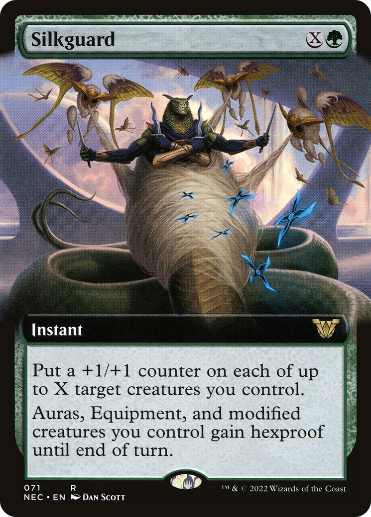 Silkguard (Extended Art) (071) - Neon Dynasty Commander