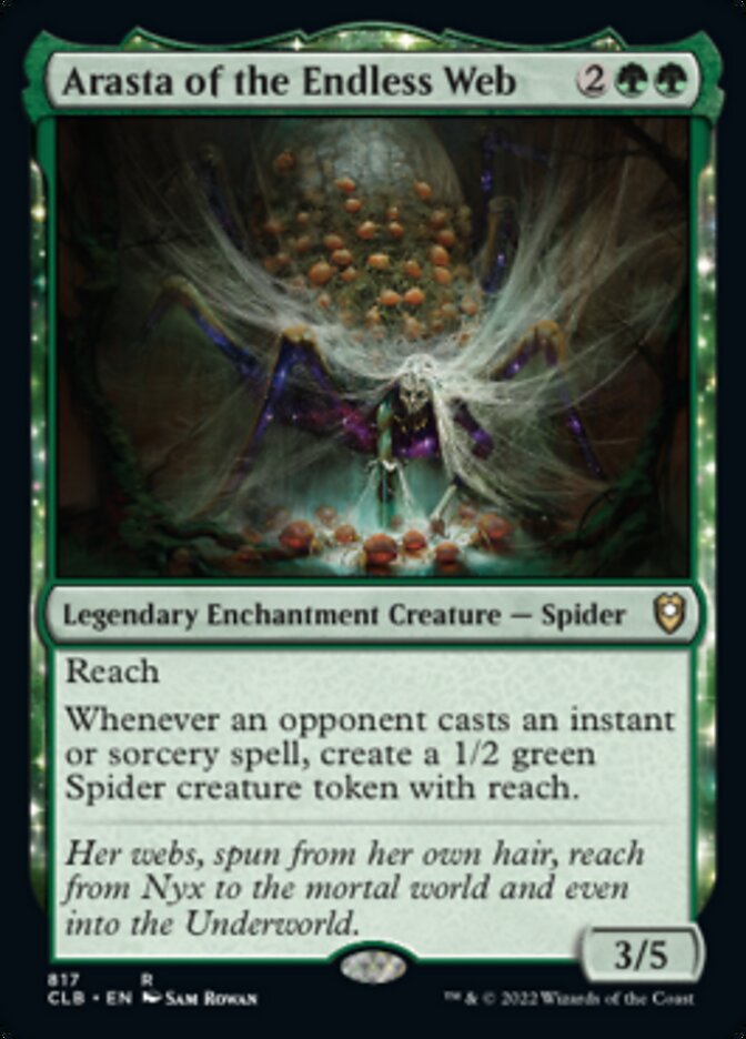 Arasta of the Endless Web [Commander Legends: Battle for Baldur's Gate] | Silver Goblin