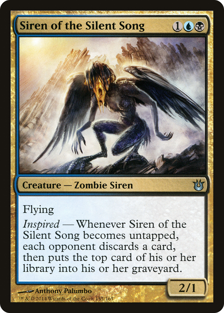 Siren of the Silent Song (155) Foil - Born of the Gods