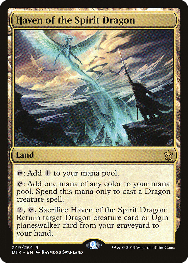 Haven of the Spirit Dragon (249) Foil - Dragons of Tarkir