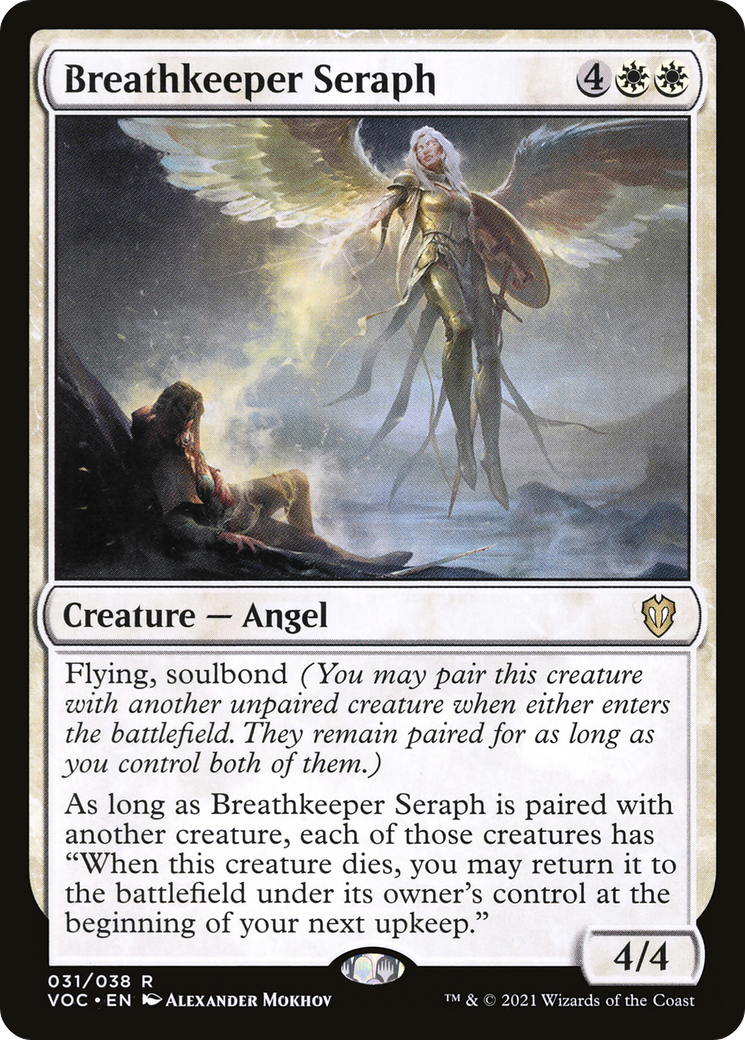 Breathkeeper Seraph [Innistrad: Crimson Vow Commander] | Silver Goblin