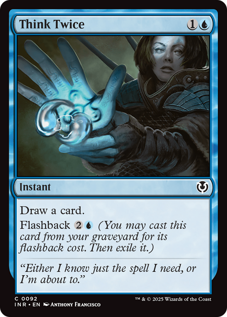 Think Twice [Innistrad Remastered] | Silver Goblin