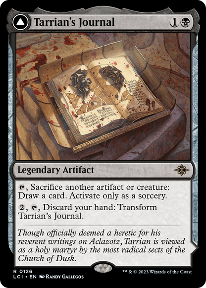 Tarrian's Journal (126) Foil - The Lost Caverns of Ixalan