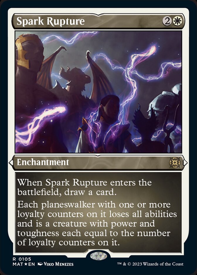 Spark Rupture (105) Etched - March of the Machine: The Aftermath