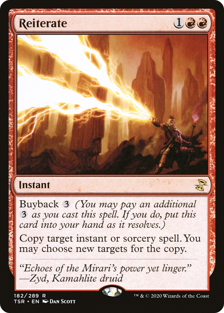 Reiterate (182) Foil - Time Spiral Remastered