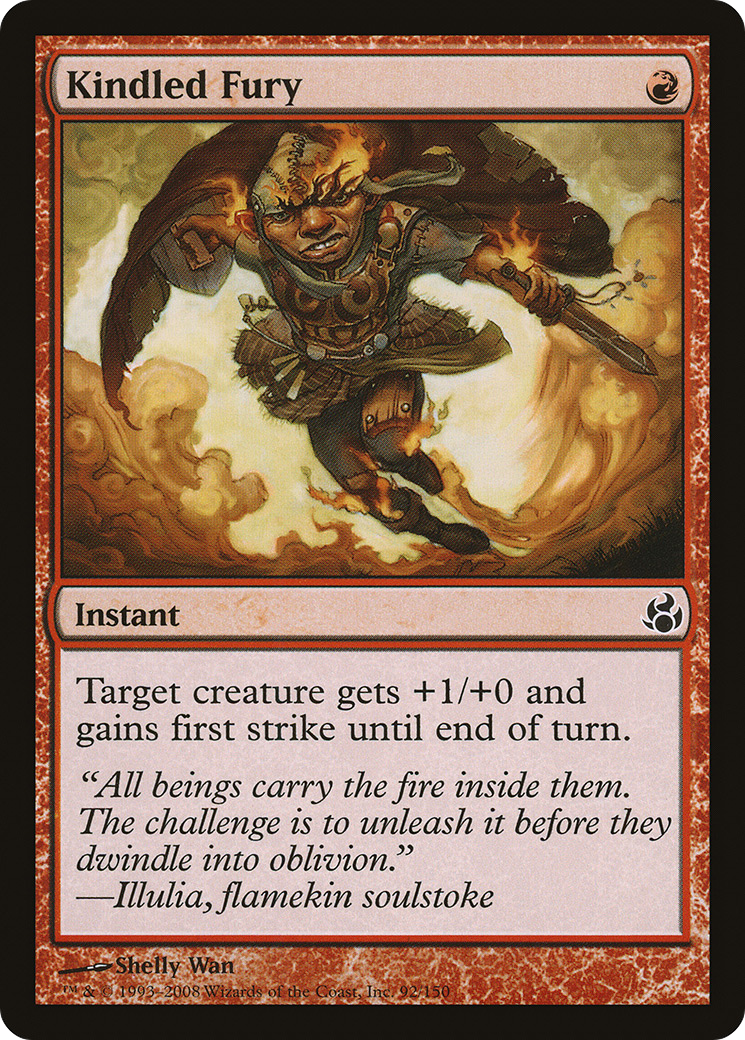 Kindled Fury (092) Foil - Morningtide