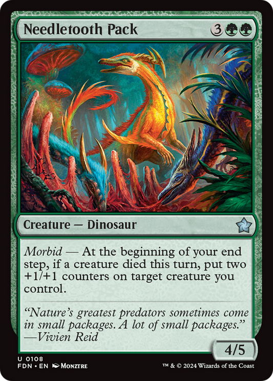 Needletooth Pack [Foundations] Foil