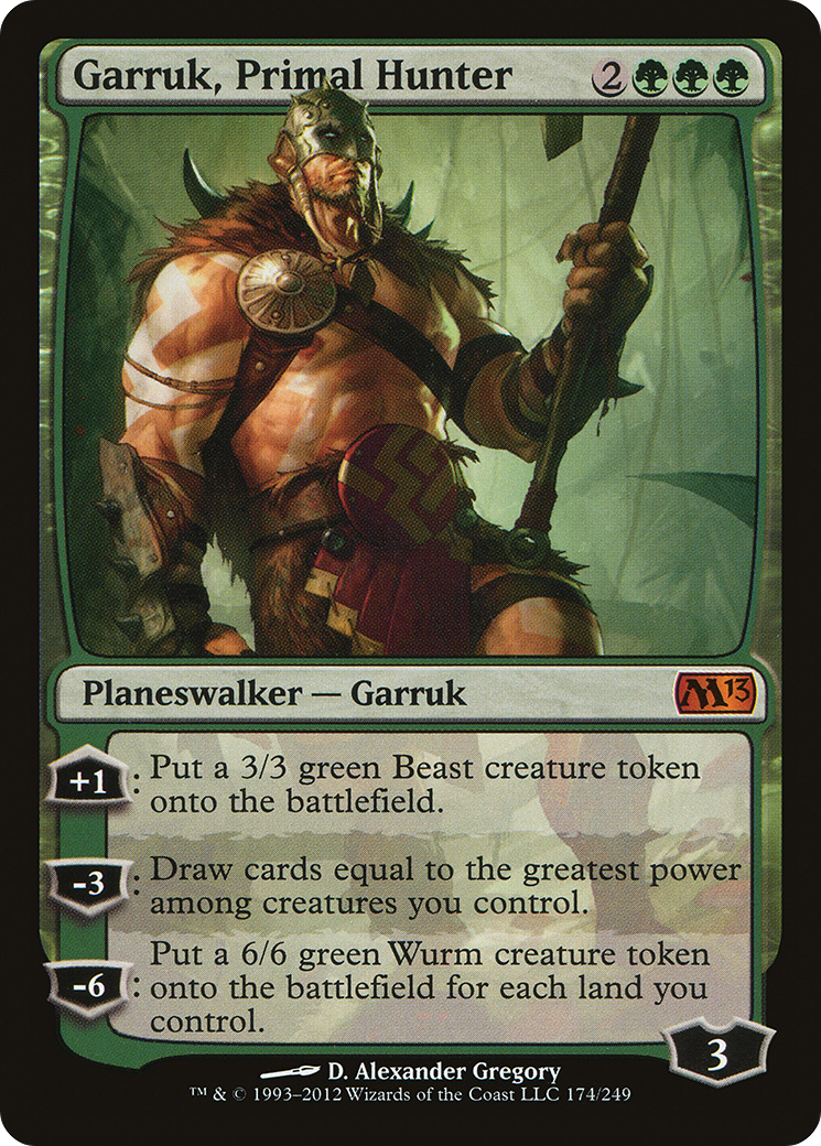 Garruk, Primal Hunter (174) - Magic 2013