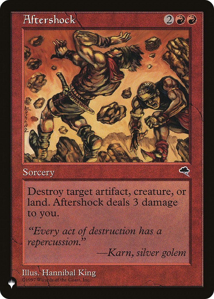 Aftershock [The List Reprints] | Silver Goblin