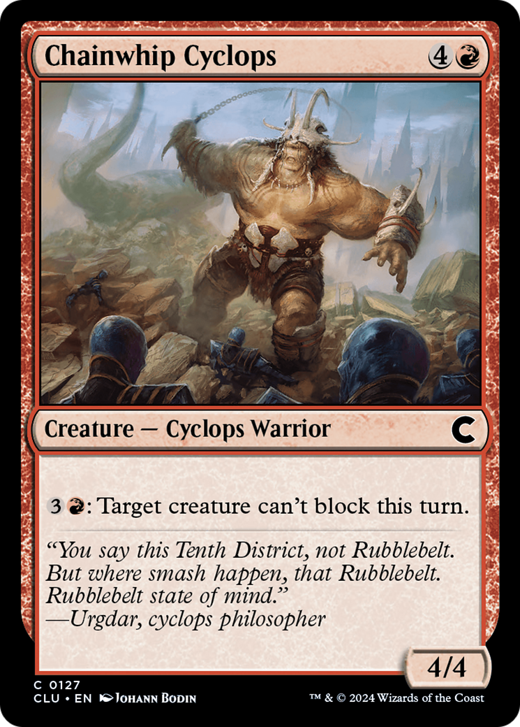 Chainwhip Cyclops (127)