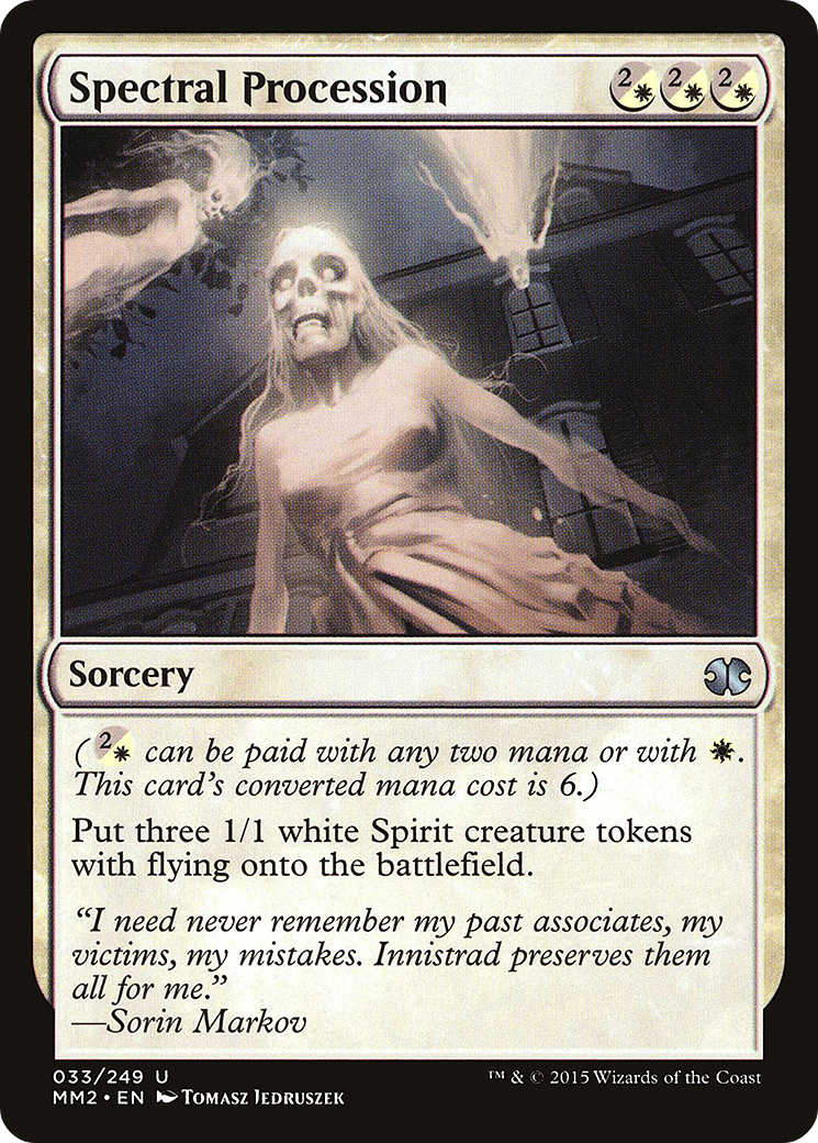Spectral Procession (033) - Modern Masters 2015