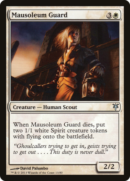 Mausoleum Guard (013) - Duel Decks: Sorin vs. Tibalt