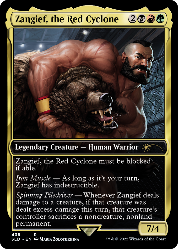 Zangief, the Red Cyclone [Secret Lair Drop Series] | Silver Goblin