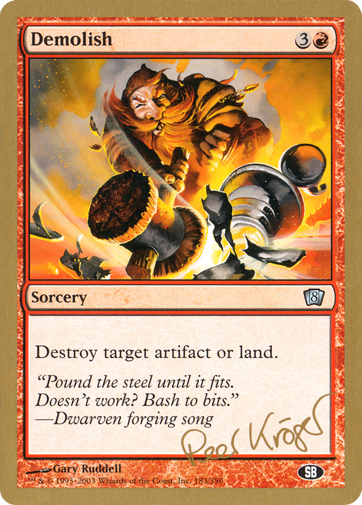 Demolish (pk183sb) - World Championship Decks 2003