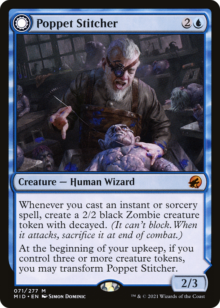 Poppet Stitcher (071) Foil - Innistrad: Midnight Hunt