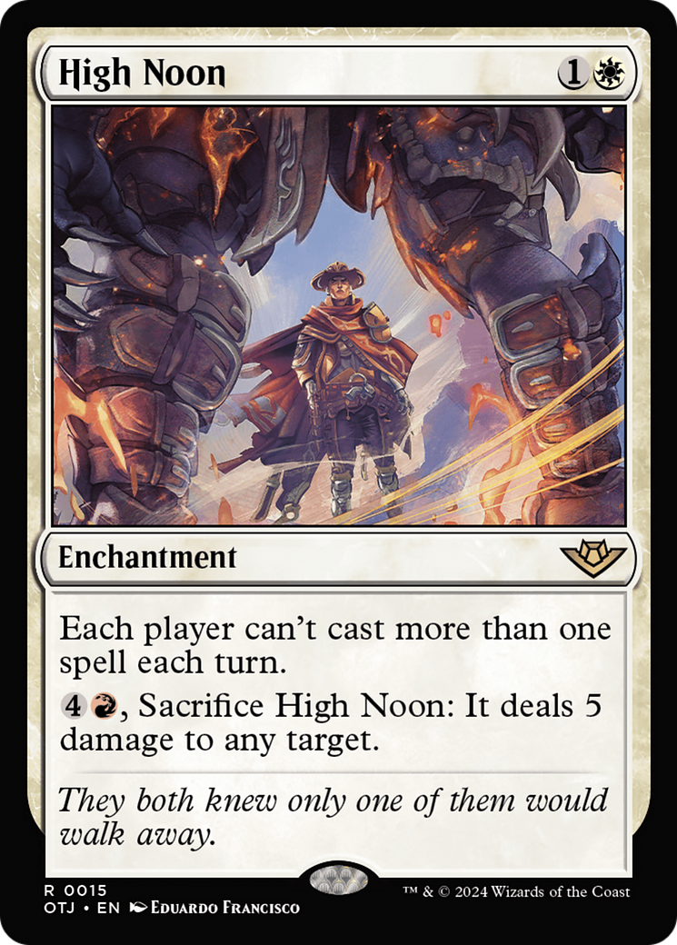High Noon (015) Foil - Outlaws of Thunder Junction