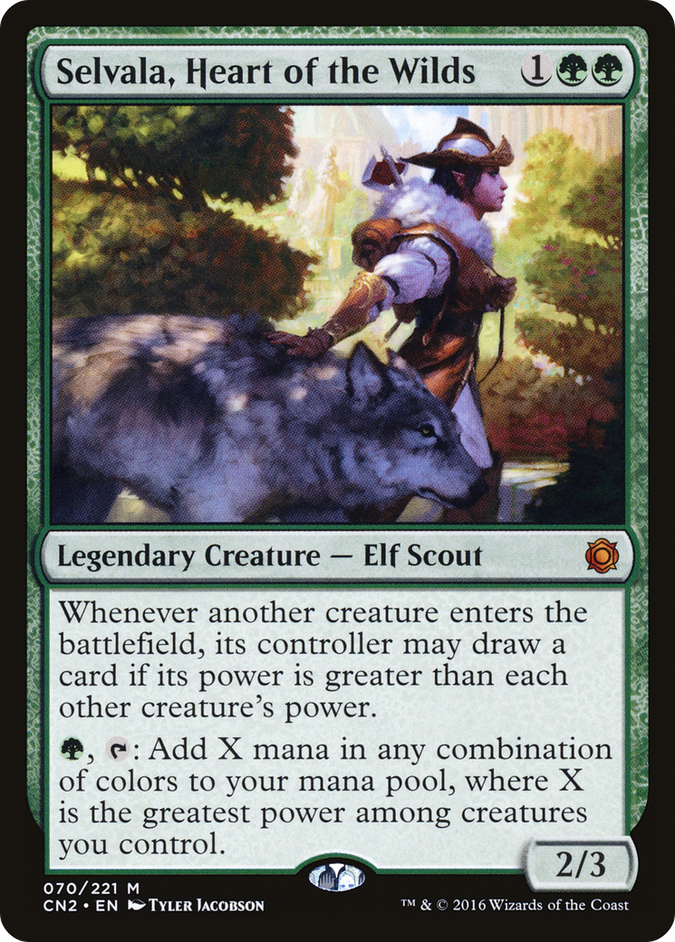 Selvala, Heart of the Wilds [Conspiracy: Take the Crown] Foil