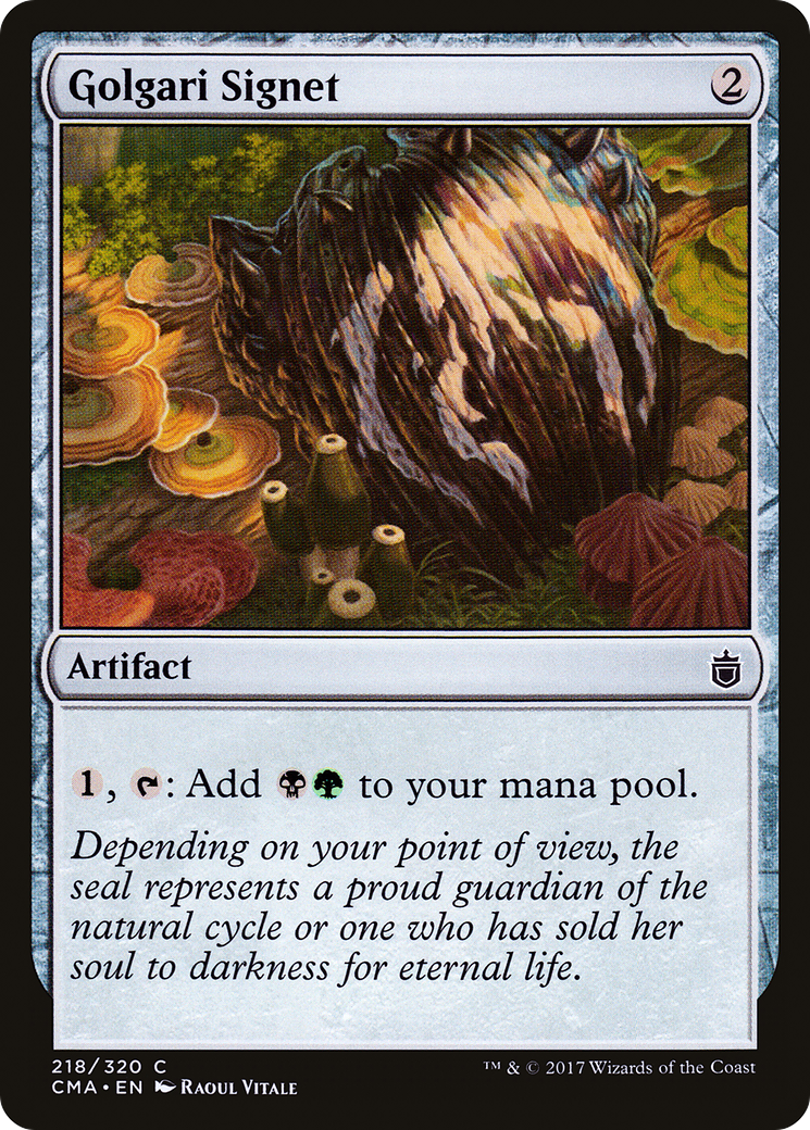 Golgari Signet (218) - Commander Anthology