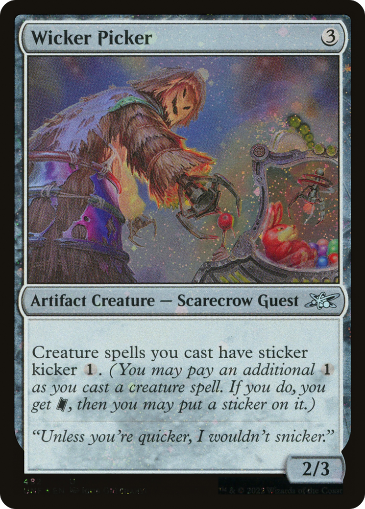 Wicker Picker (Galaxy Foil) (482) Foil - Unfinity