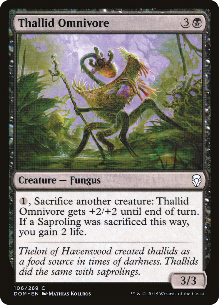 Thallid Omnivore [Dominaria] Foil