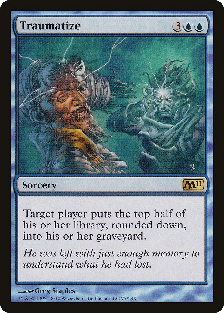 Traumatize (077) Foil - Magic 2011
