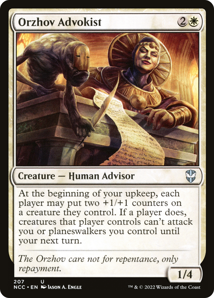 Orzhov Advokist (207) - New Capenna Commander