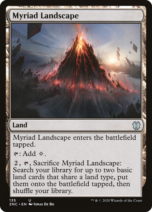 Myriad Landscape (135) - Zendikar Rising Commander