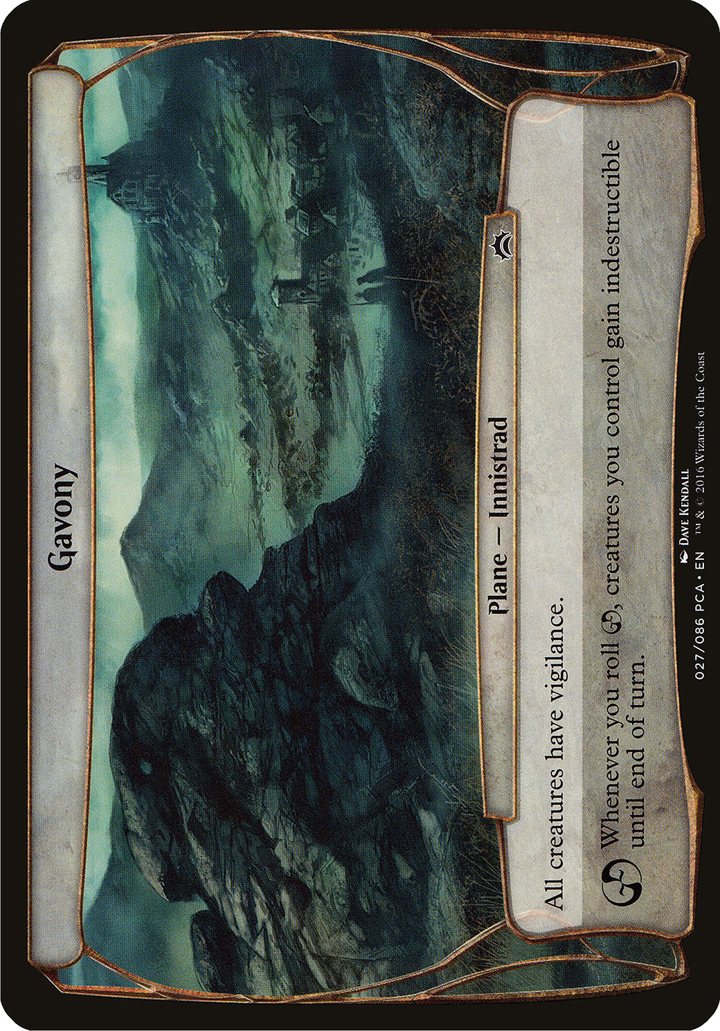 Gavony (Planechase Anthology) - Planechase Anthology Planes