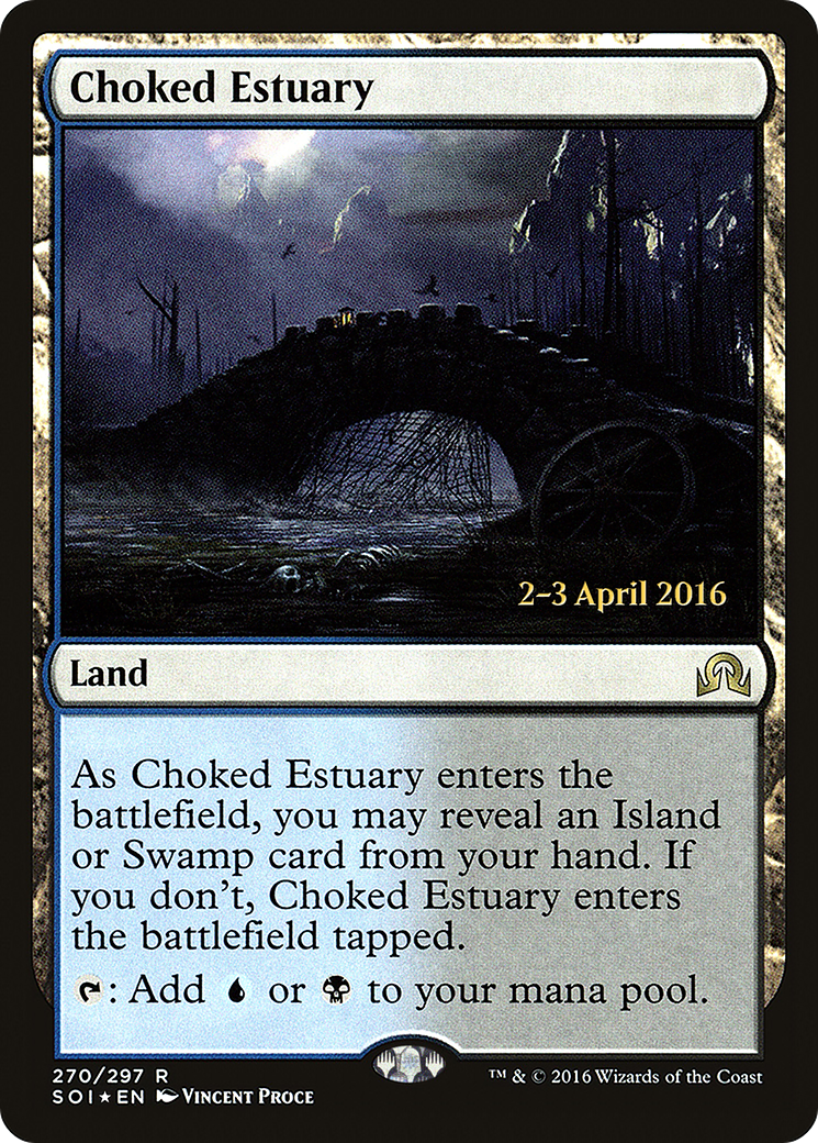Choked Estuary (270s) Foil - Shadows over Innistrad Promos