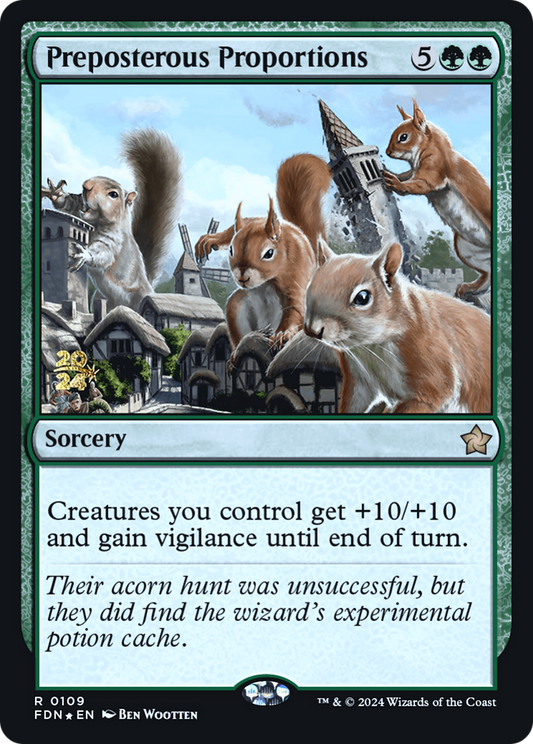 Preposterous Proportions Foil (109S)