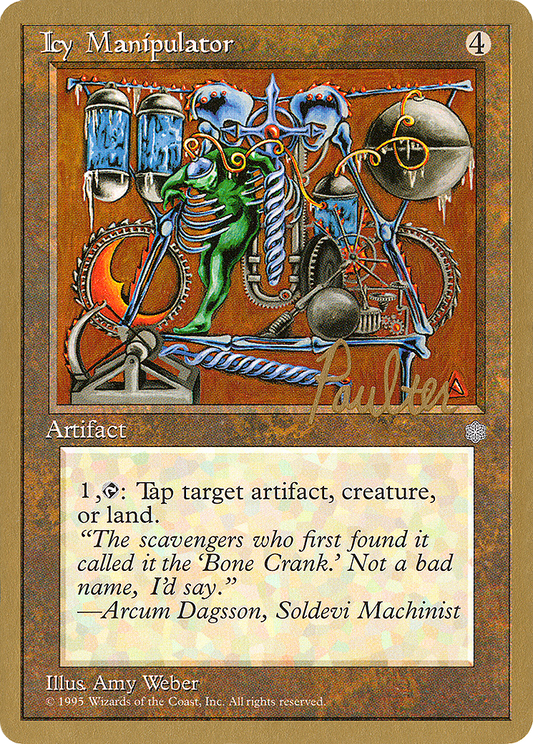 Icy Manipulator (Preston Poulter) [Pro Tour Collector Set]