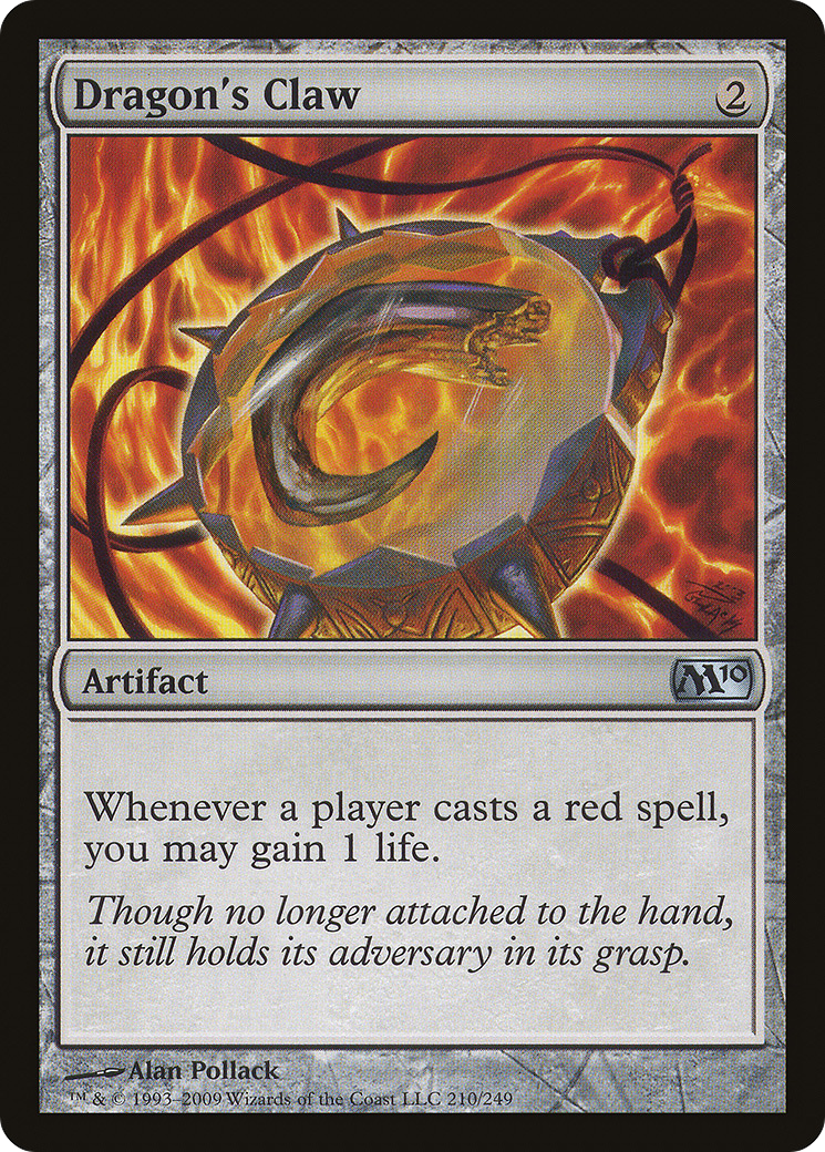 Dragon's Claw (210) Foil - Magic 2010