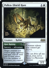 Pollen-Shield Hare // Hare Raising [Wilds of Eldraine Prerelease Promos] | Silver Goblin