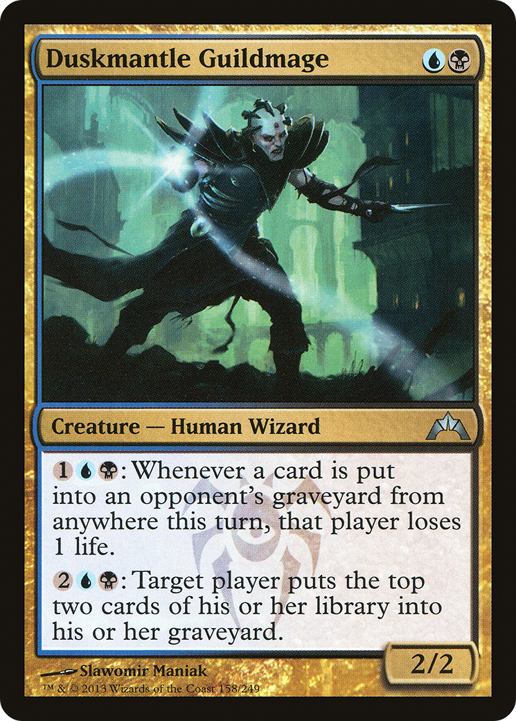 Duskmantle Guildmage (158) Foil - Gatecrash