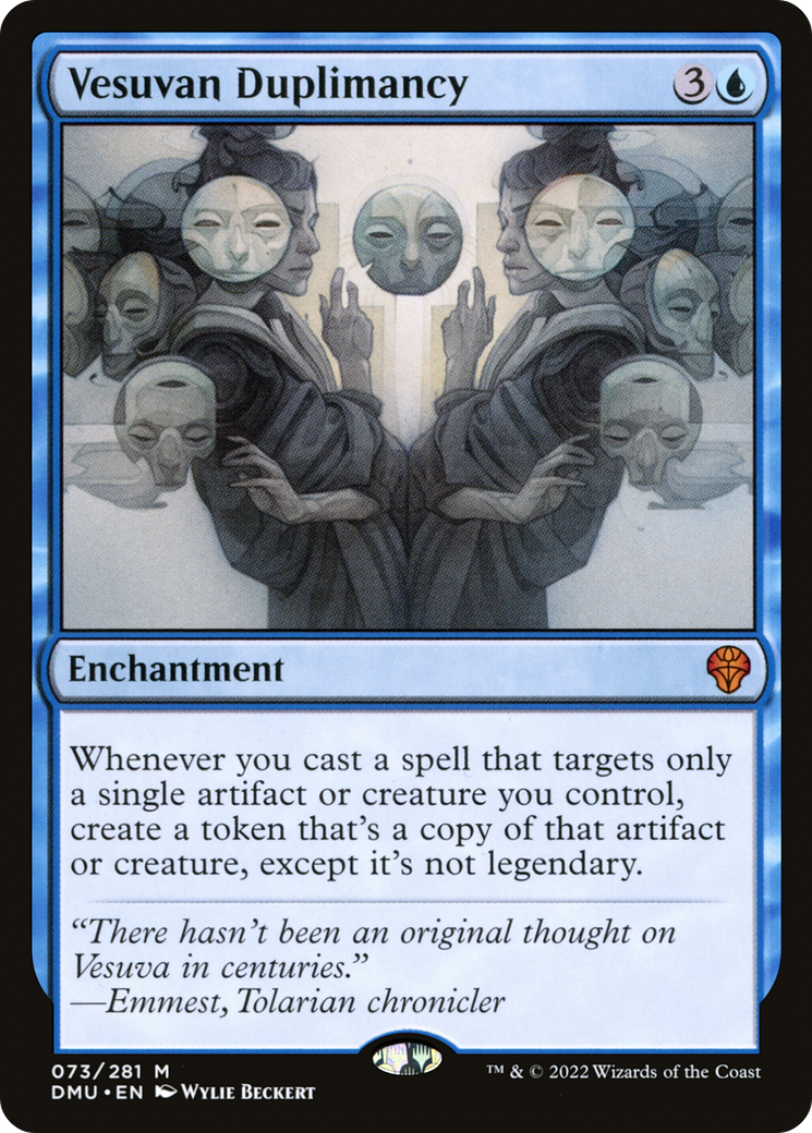 Vesuvan Duplimancy [Dominaria United] Foil