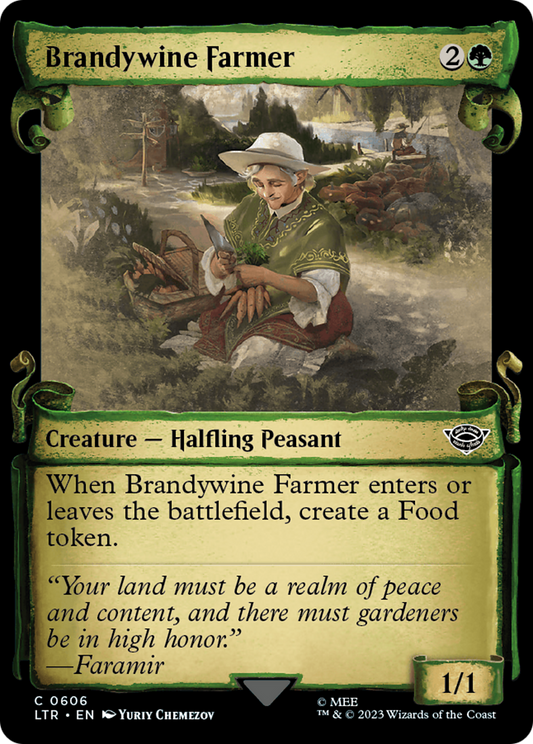 Brandywine Farmer (Showcase) (606) Foil - The Lord of the Rings: Tales of Middle-earth