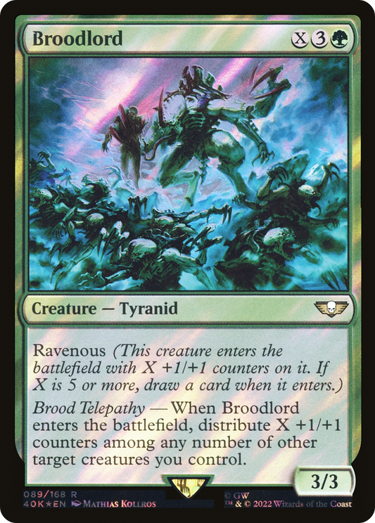 Broodlord (089) Surge Foil - Warhammer 40,000 Commander