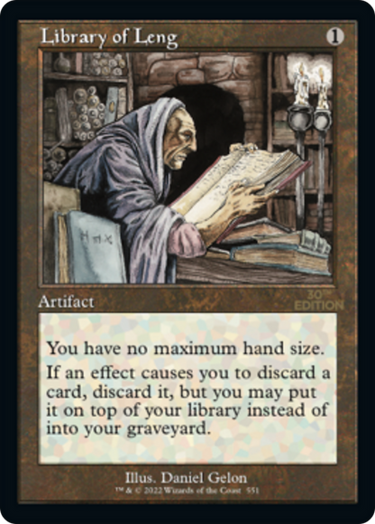Library of Leng (Retro) (551) - 30th Anniversary Edition