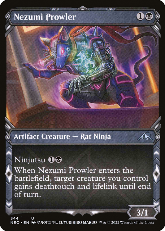 Nezumi Prowler (Showcase) (344) - Kamigawa: Neon Dynasty