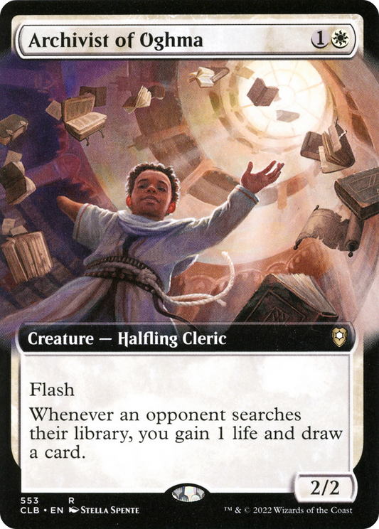 Archivist of Oghma (Extended Art) (553) - Commander Legends: Battle for Baldur's Gate