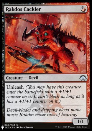 Rakdos Cackler [The List] | Silver Goblin