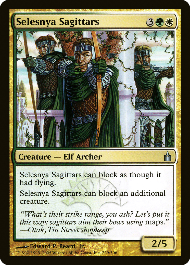 Selesnya Sagittars (229) - Ravnica: City of Guilds