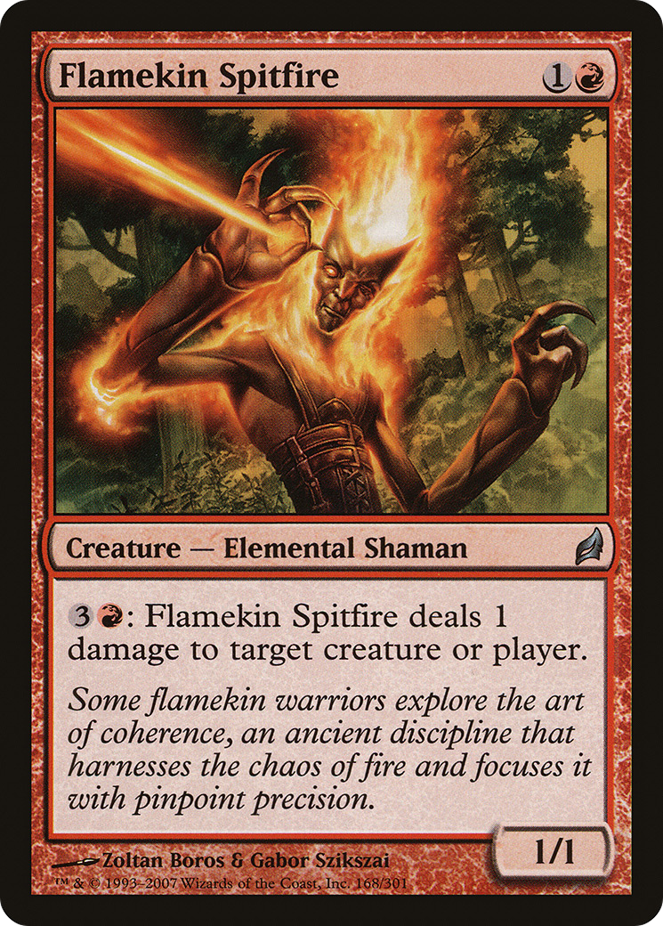 Flamekin Spitfire (168) - Lorwyn
