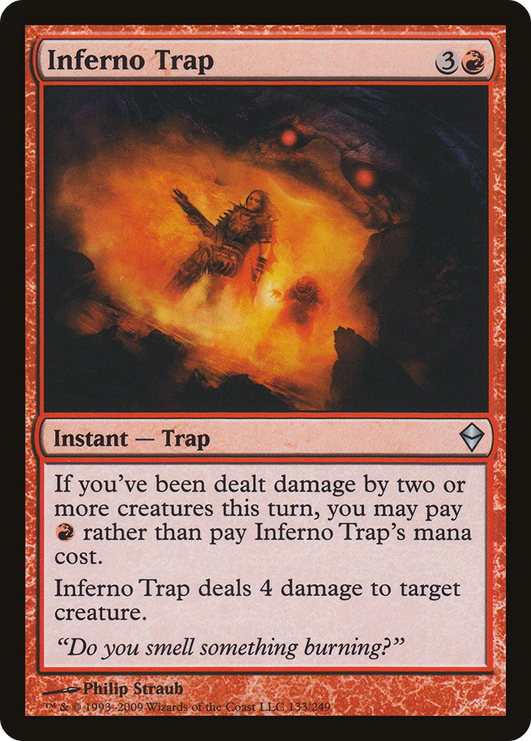 Inferno Trap (133) - Zendikar